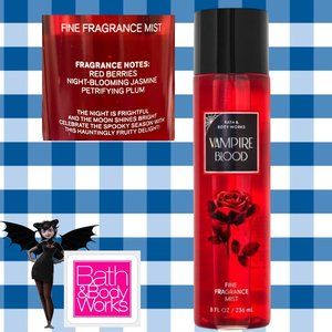 NEW Bath and Body Works Vampire Blood Spray Mist – Halloween Edition